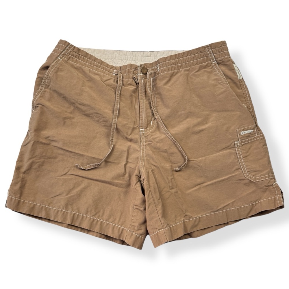 Columbia Shorts‎ Womens Size M Solid Brown Pockets See Condition